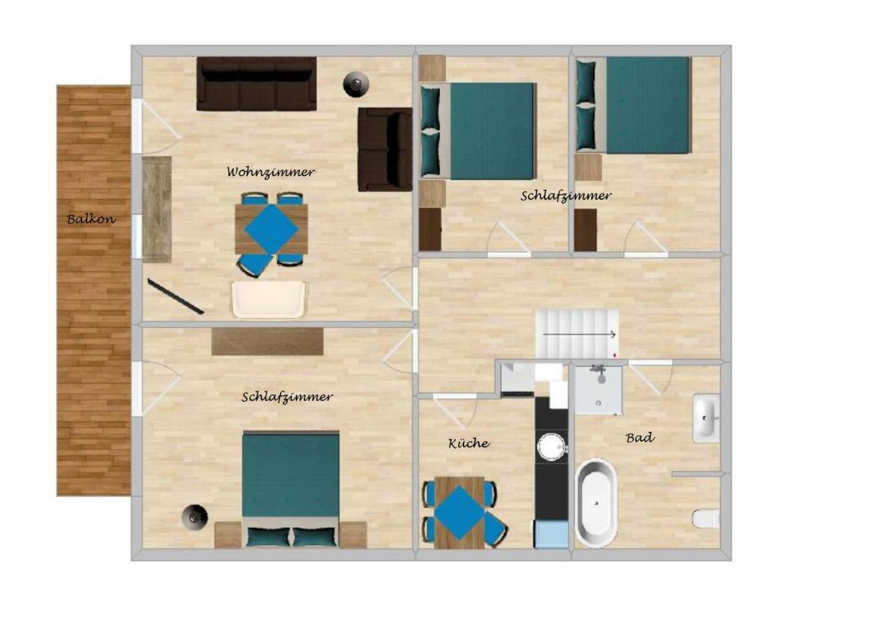 Apartments Donebauer Übersee Kültér fotó